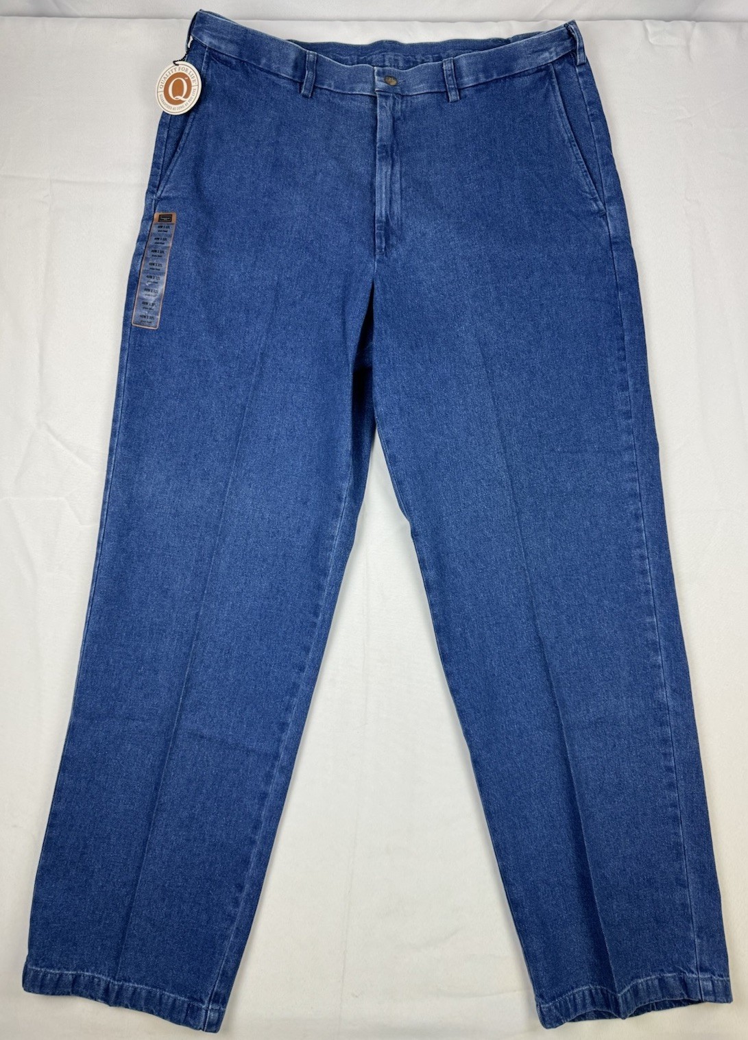 Haggar Men&rsquo;s Work to Weekend Expandable Waist Stonewash De