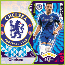 Chelsea – Topps Match Attax 2016-2017 – Base Cards