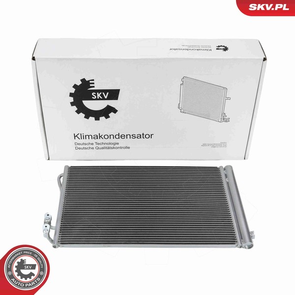 Esen Skv Kondensator Klimaanlage 86SKV278 Aluminium FüR Bmw 3Er E90 E92 Touring-image