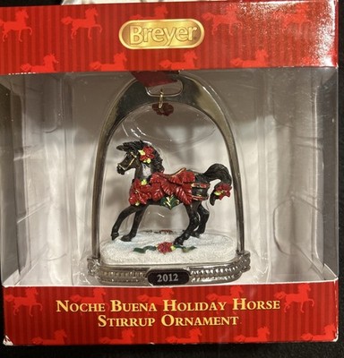 Breyer NOCHE BUENA 2012 Holiday Horse Stirrup Ornament 700312