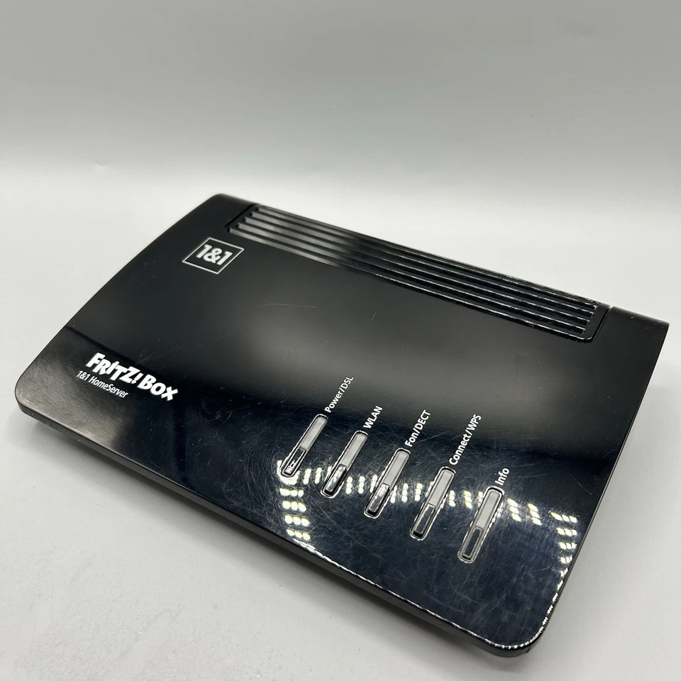 AVM FRITZ Box 7520 1&1 Home Server WLAN Router Modem Schwarz, inkl. OVP, Gut✅ - Bild 2 von 4