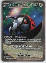 Iron Treads ex 248/198 Scarlet & Violet Base Set Special Illustration Rare