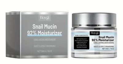 Snail Moisturizing Cream   50g / 1.76 oz | With Snail Extract, Vitamin E & Colla