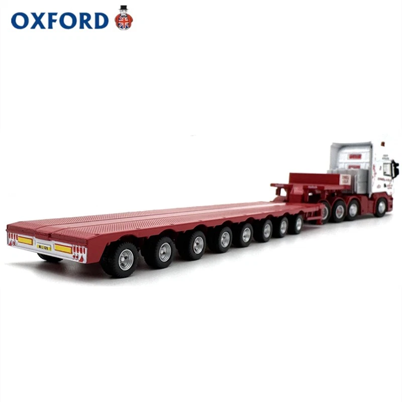 1:76 White Scania R580 Semi Truck & Trailer Alloy Model Collection Display - Image 3 of 4