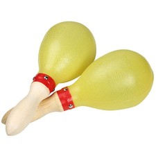 Maracas, Large Size 10 Inch, Rumba Shaker Rattle Hand Percussion Musical Inst...