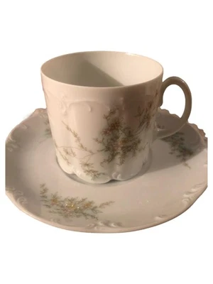Rosenthal Classic Rose Tasse Soucoupe Porcelaine Fleurs - Photo 1/4