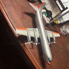 Vintage Marx Americans Airlines Tin Litho Plane Flight N6100A