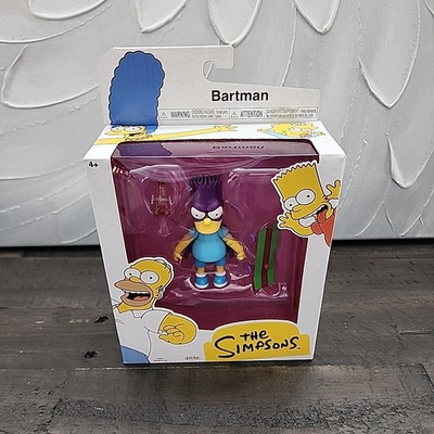 #ad The Simpsons Bartman 2.5 inch Jakks Pacific Walmart Exclusive $14.95