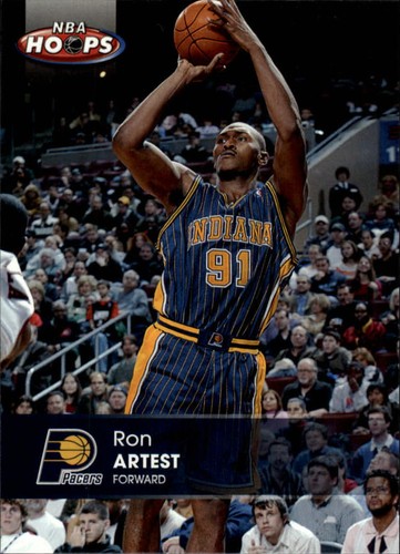 2005 Hoops Ron Artest #49 card