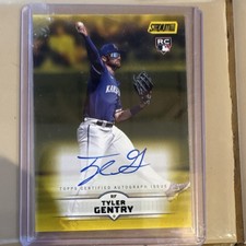 Topps 2025 Stadium Club Rookie Autograph Tyler Gentry #SCBA-TG