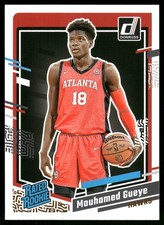 2023-24 Donruss #243 Mouhamed Gueye Atlanta Hawks Rookie