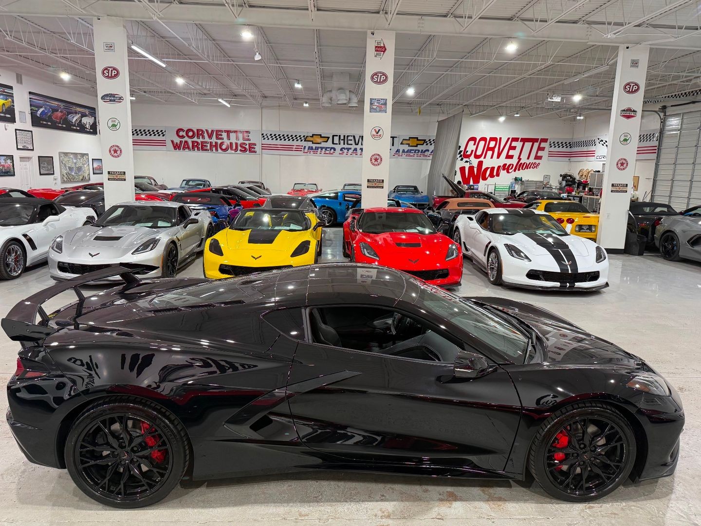 2024 Black Chevrolet Corvette   | C8 Corvette Photo 7