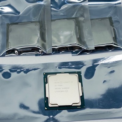 LOT 4 Intel Core i5-7500 3.4 GHz 8 GT/s LGA 1151 Desktop CPU Processor SR335
