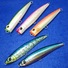 JDM Topwater Shimano OCEA Coltsniper Popper & Pencil Bait Fishing lures Lot #1