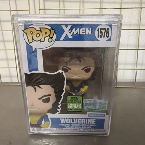 Funko Pop! X-Men Wolverine #1576 LE 5000 Pieces ECCC 2026 Shared w/Protector