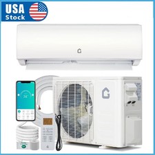 9000 BTU Mini Split Air Conditioner and Heat Pump Ductless AC WIFI 19 SEER2 115V