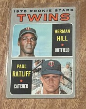 1970 Topps Rookie Stars RC Minnesota Twins #267 Hill / Ratliff