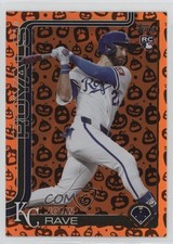 2025 Topps Update Jack-O'-Lantern Foil John Rave #US192 4d5