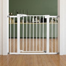BABELIO Baby Safety Gate 26-40" Pressure-Mount Auto-Close 30" R042