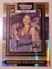 2008 Donruss Sports Legends Jeanette Lee Museum Collection Auto #65/100