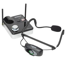 Samson AirLine Fitness Headset Wireless Microphone System, D Band