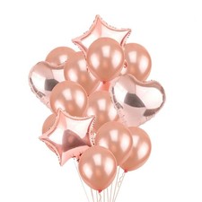  14pcs Round Balloon Set Beautiful Creative Decoration Balloon for Birthday
