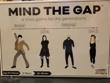 Mind The Gap Trivia Game– SolidRoots – New & Sealed – Family Party Game