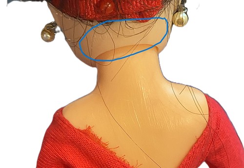 1950s Horsman Cindy Brunette 10.5" Fashion Doll Vtg Outfit LMR Clone Beauty - Picture 6 of 9