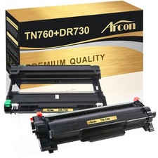 TN760 Toner Cartridges DR730 Drum for Brother DCP-L2550DW HL-L2395DW MFC-L2710DW