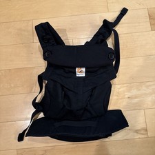 ERGO BABY FOUR POSITION 360 BABY CARRIER, BLACK, NWOT