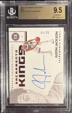Justin Jackson 2017-18 Panini Encased #143 Re...