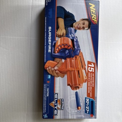 NERF N-strike Elite Surgefire Blaster Rotating Drum NEW