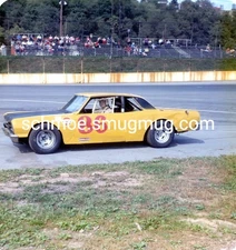 1973 TIM FONTANA;  HEIDELBERG RACEWAY, PRA -  4' X 4" - REPRINT FROM ORIGINAL