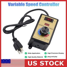 Variable Speed Controller Electric Motor For Rheostat Fan Drill Ac 120v 4000w