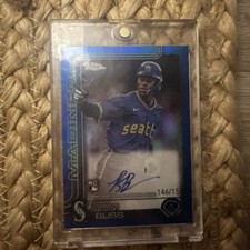 2025 Topps Chrome - Rookie Autographs Ryan Bliss #RA-RB Blue /150 (AU, RC)