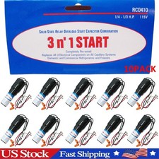 RC0410 Refrigerator Relay Overload Start Run ...