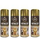 Gold Metallic Spray Paint 400ml – Multipurpose Fast Drying |Packs 1,2,3,5,10
