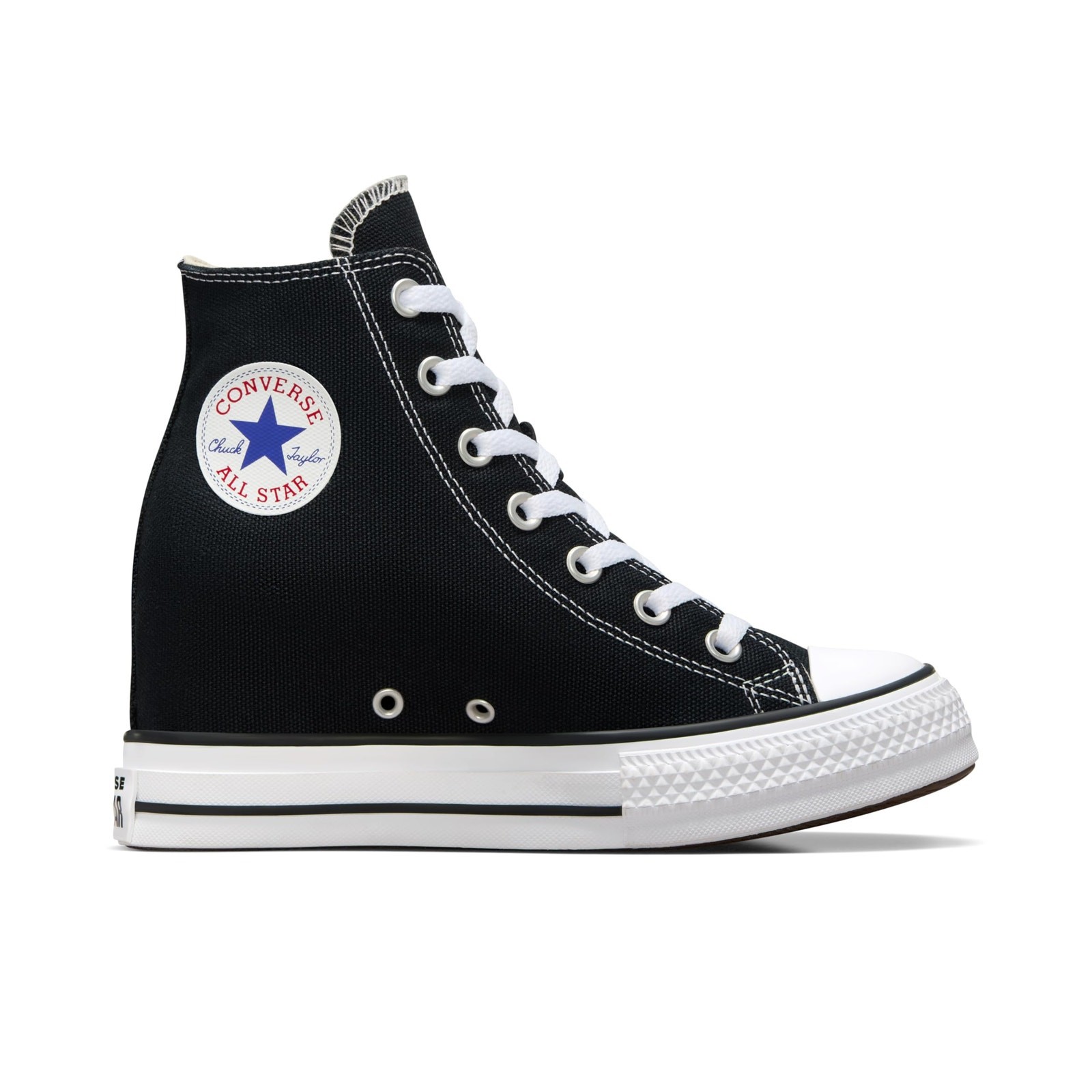 NWT Converse Chuck Taylor All Star Wedge Platform Women size 9.5 Black