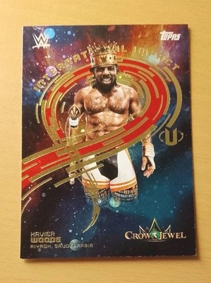 2025 Topps Universe WWE - International Impact - Xavier Woods - GALAXY PARALLEL