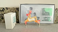 Department 56 Brite Lites Light Up Reindeer With Flashing Legs & Remote Control