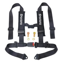 Spocoro 4 Point Racing Harness with Ultra Soft Heavy-Duty Shoulder Pads, 2-In...