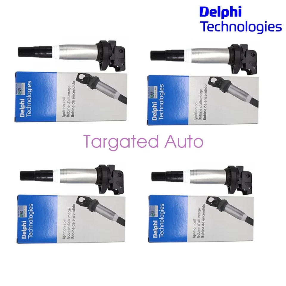 12138616153 for Mini Cooper Cooper Paceman 1.6L L4 4* Delphi Ignition Coils OEM Foto 2 de 4