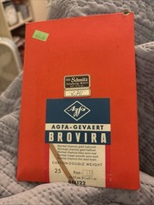 Vintage Agfa Brovira BN 122 Photo Paper   3 1/2 X 5 1/2 Postcard Size
