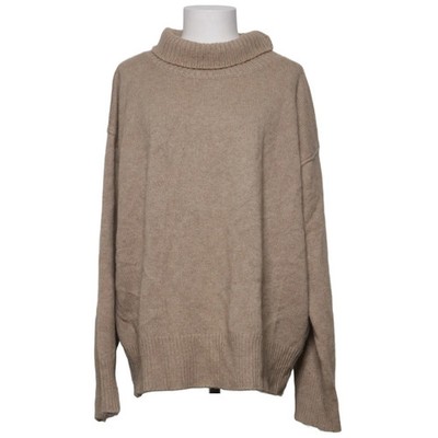 Soft Goat, Rollkragenpullover, Größe: L, Beige, Kaschmir, Einfarbig #5zU