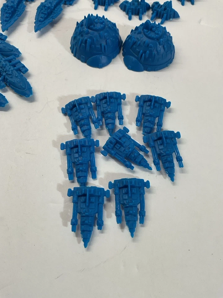 Twilight Imperium 3ª Edición AZUL Ejército Piezas y Tecnología Tarjetas de Repuesto Foto 2 de 4