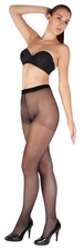 Feinstrumpfhose 15 Den Damen transparent schwarz beige haut durchsichtig