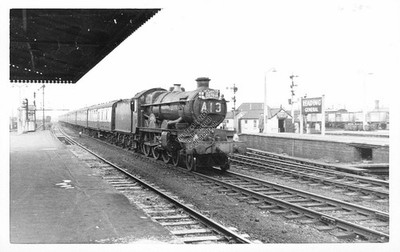 1961 READING GENERAL Bahnhof (Berkshire) GWR Eisenbahn Foto #563