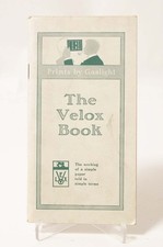 F66876 THE VELOX BOOK Prints by Gaslight 1914 , 48pgs