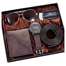 Geldbörse 4PCS Geschenk für Männer Herrenu...