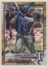 2021 Bowman Chrome Draft Sapphire Edition Gold 4/15 Maximo Acosta #BDC-139 07d9